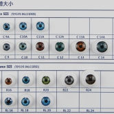 玩具眼睛本体大小